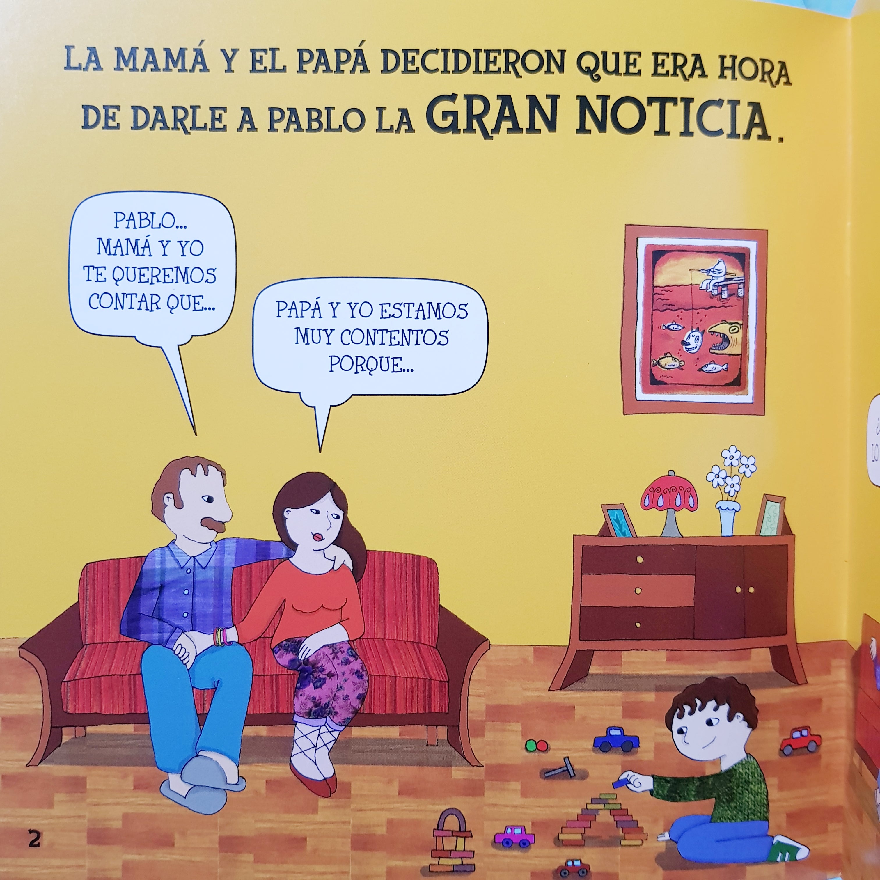 Pablo va a tener un hermanito Pablo va a tener un hermanito